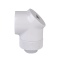 Pacific G1/4 90 Degree Adapter – White (2-Pack Fittings)