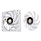 TOUGHFAN EX12 Pro High Static Pressure PC Cooling Fan White – Swappable Edition (3-Fan Pack)