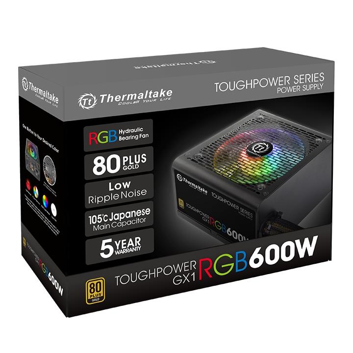 Thermaltake TOUGHPOWER GX1 RGB 600W -GOL