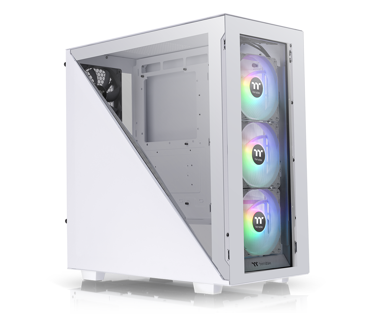 Divider 300 TG Snow ARGB Mid Tower Chassis